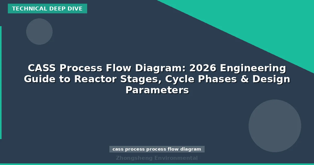 CASS Process Flow Diagram: 2026 Engineering Guide to Reactor Stages, Cycle Phases & Design Parameters