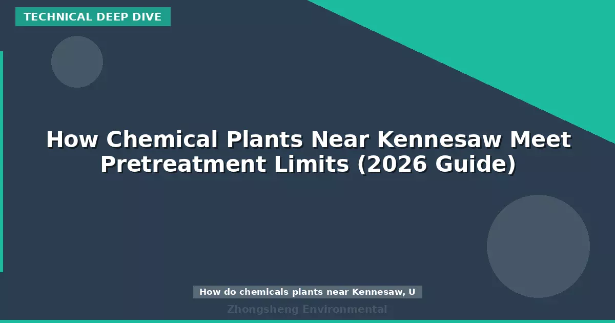 How Chemical Plants Near Kennesaw Meet Pretreatment Limits (2026 Guide)