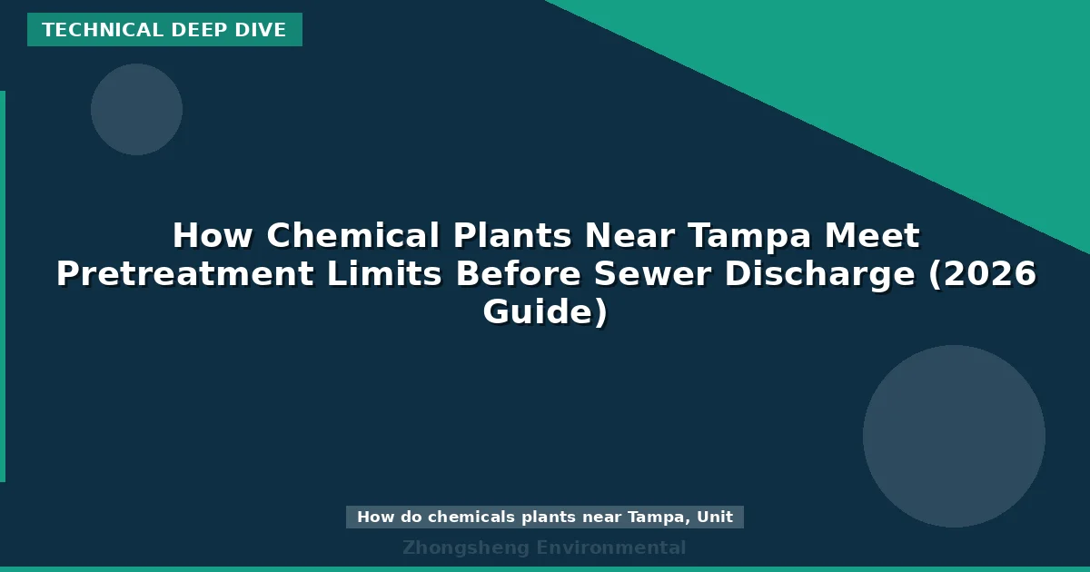 How Chemical Plants Near Tampa Meet Pretreatment Limits Before Sewer Discharge (2026 Guide)