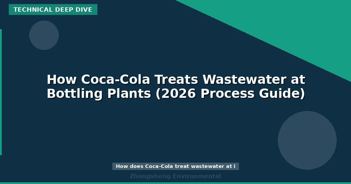 How Coca-Cola Treats Wastewater at Bottling Plants (2026 Process Guide)