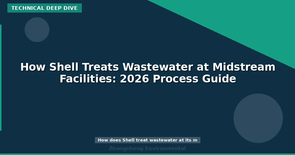 How Shell Treats Wastewater at Midstream Facilities: 2026 Process Guide