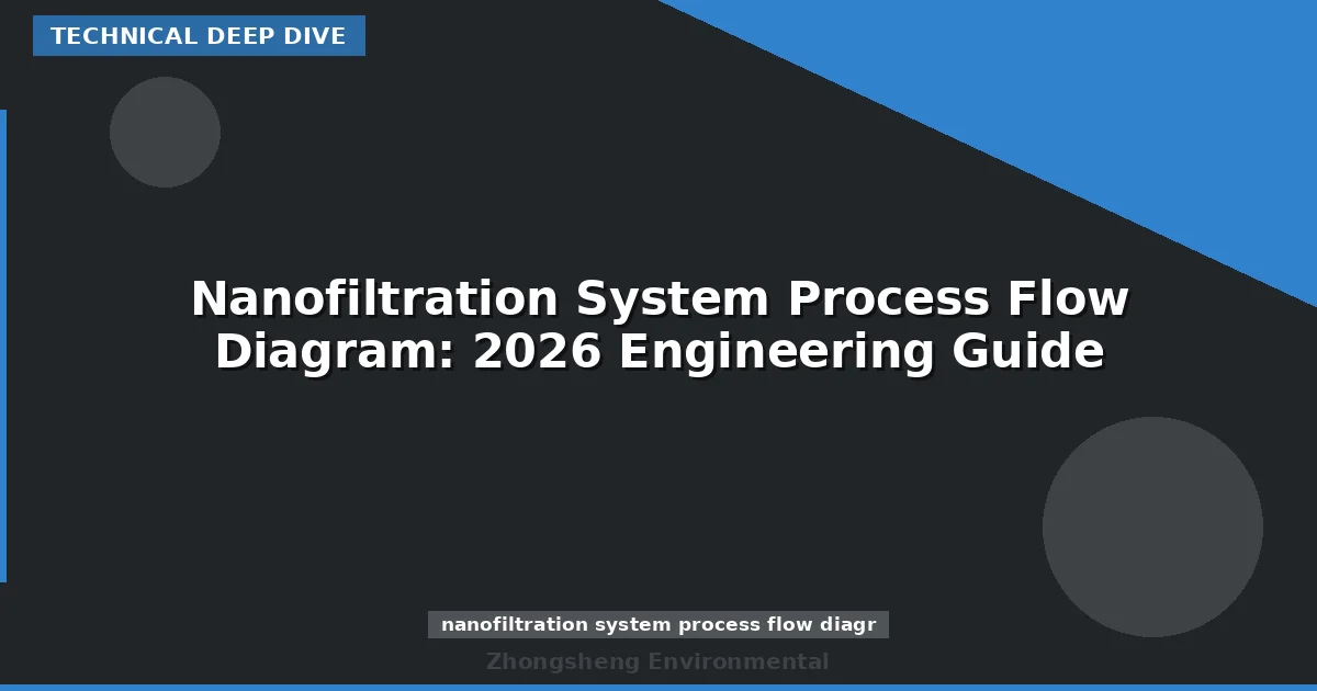 Nanofiltration System Process Flow Diagram: 2026 Engineering Guide