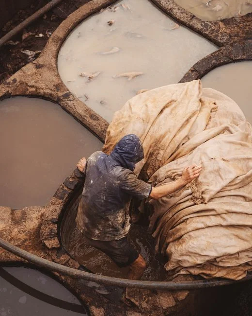 What's Actually in Textile Effluent — The Pollutant Chemistry