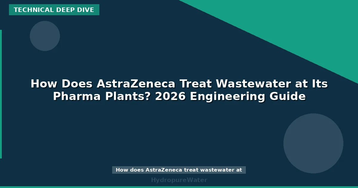 How Does AstraZeneca Treat Wastewater at Its Pharma Plants? 2026 Engineering Guide