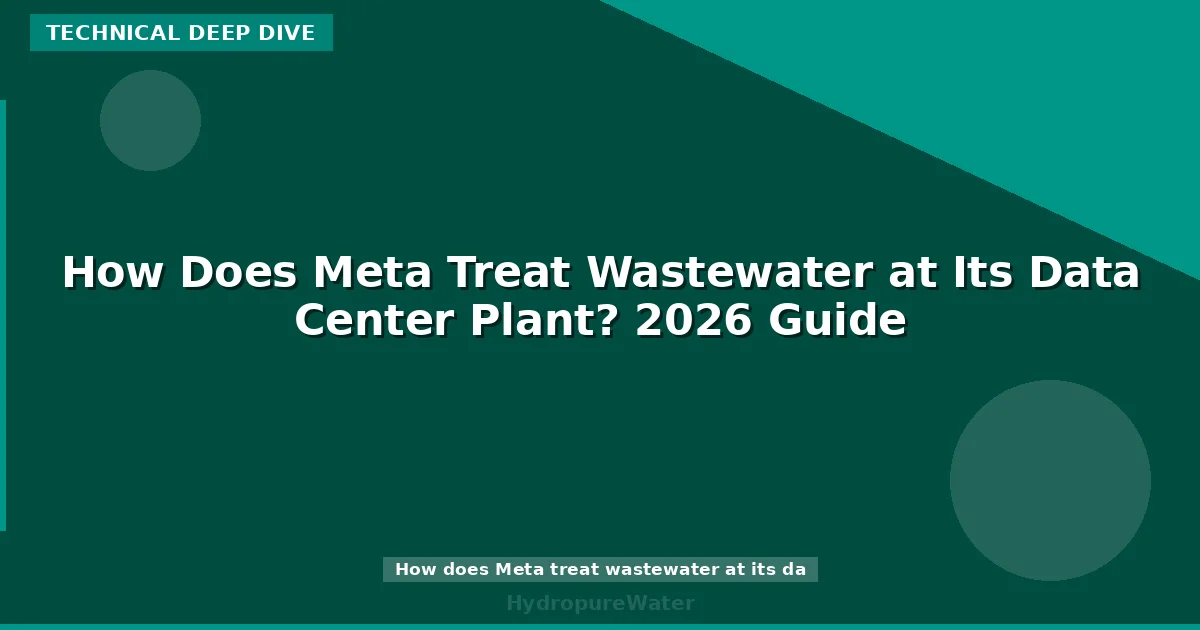 How Does Meta Treat Wastewater at Its Data Center Plant? 2026 Guide