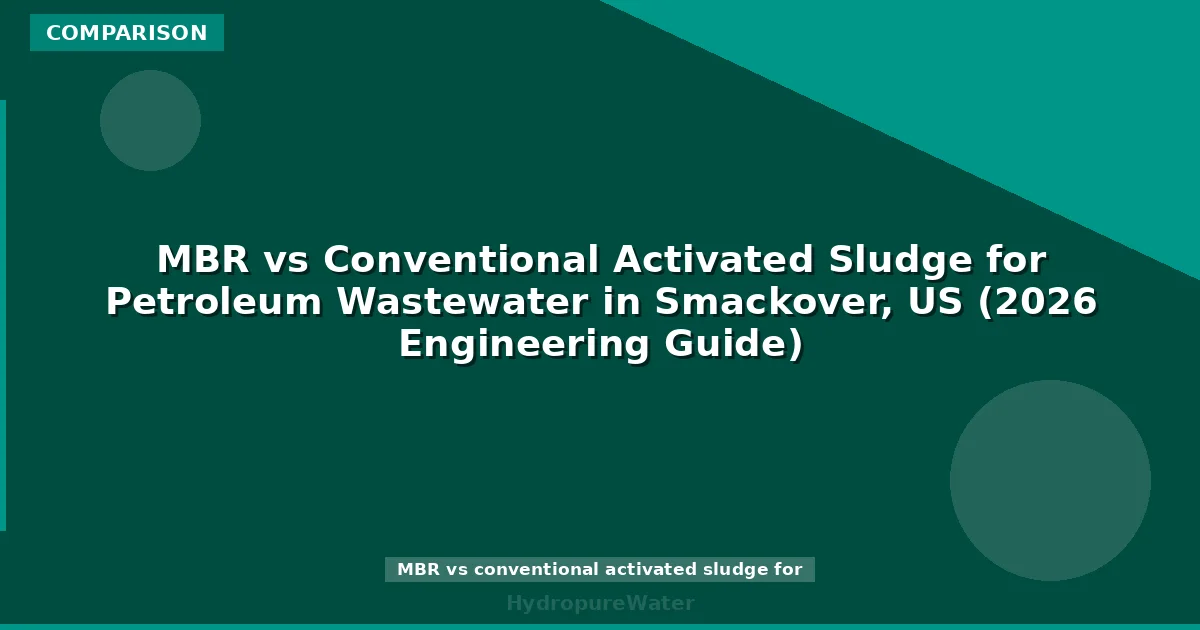 MBR vs Conventional Activated Sludge for Petroleum Wastewater in Smackover, US (2026 Engineering Guide)