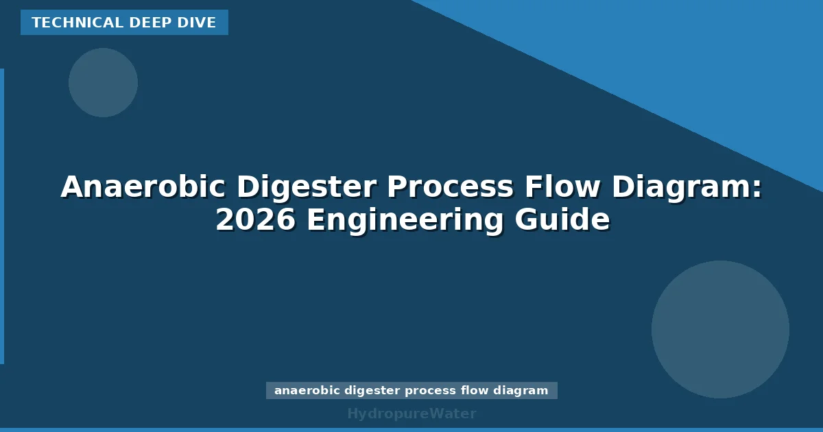 Anaerobic Digester Process Flow Diagram: 2026 Engineering Guide