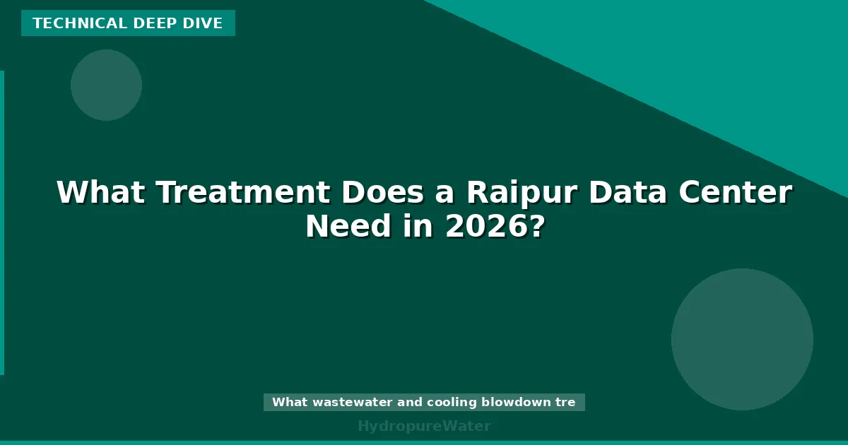 What Treatment Does a Raipur Data Center Need in 2026?