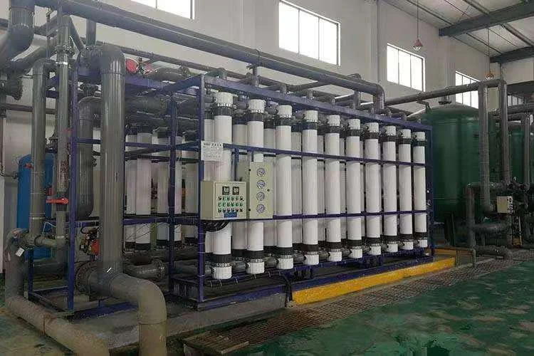 Electroplating wastewater RO reuse system