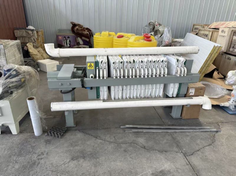 Plate and Frame Filter Press for Sludge Dewatering